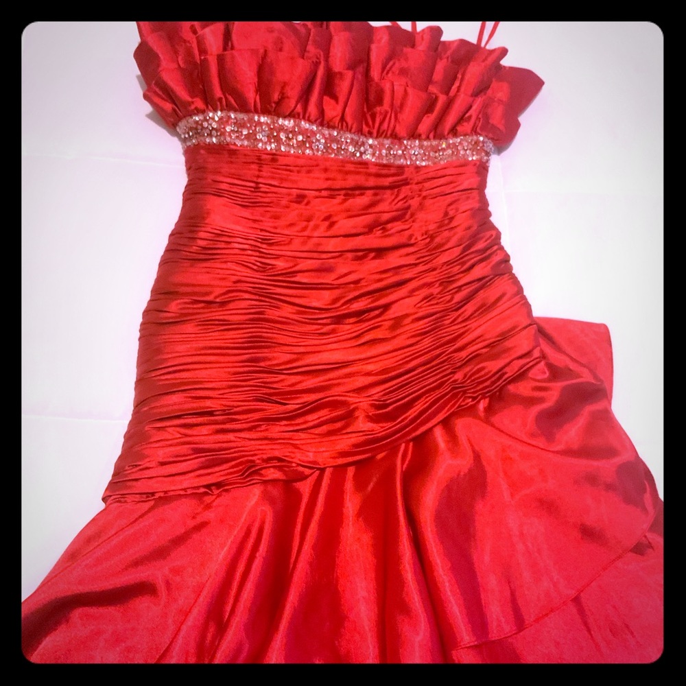 Women mermaid fancy dress / red / used 3 times